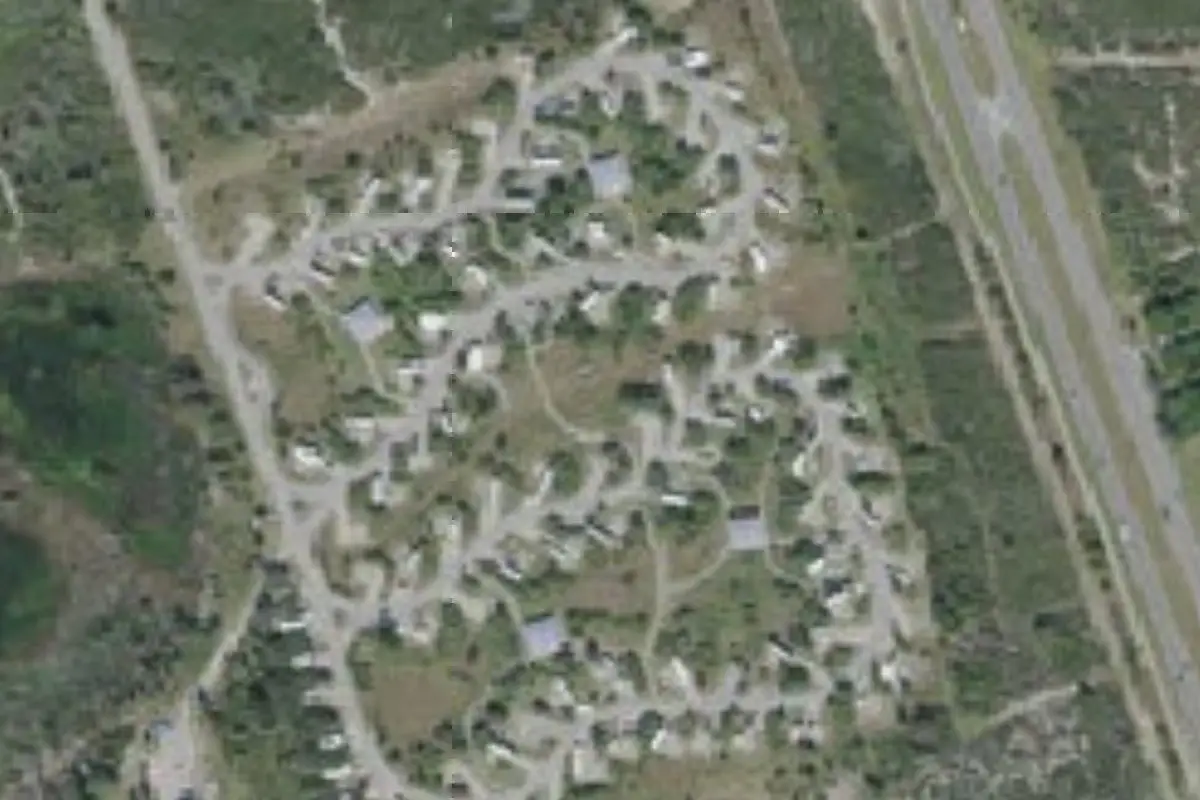 Aerial view of Jonathan Dickinson State Park