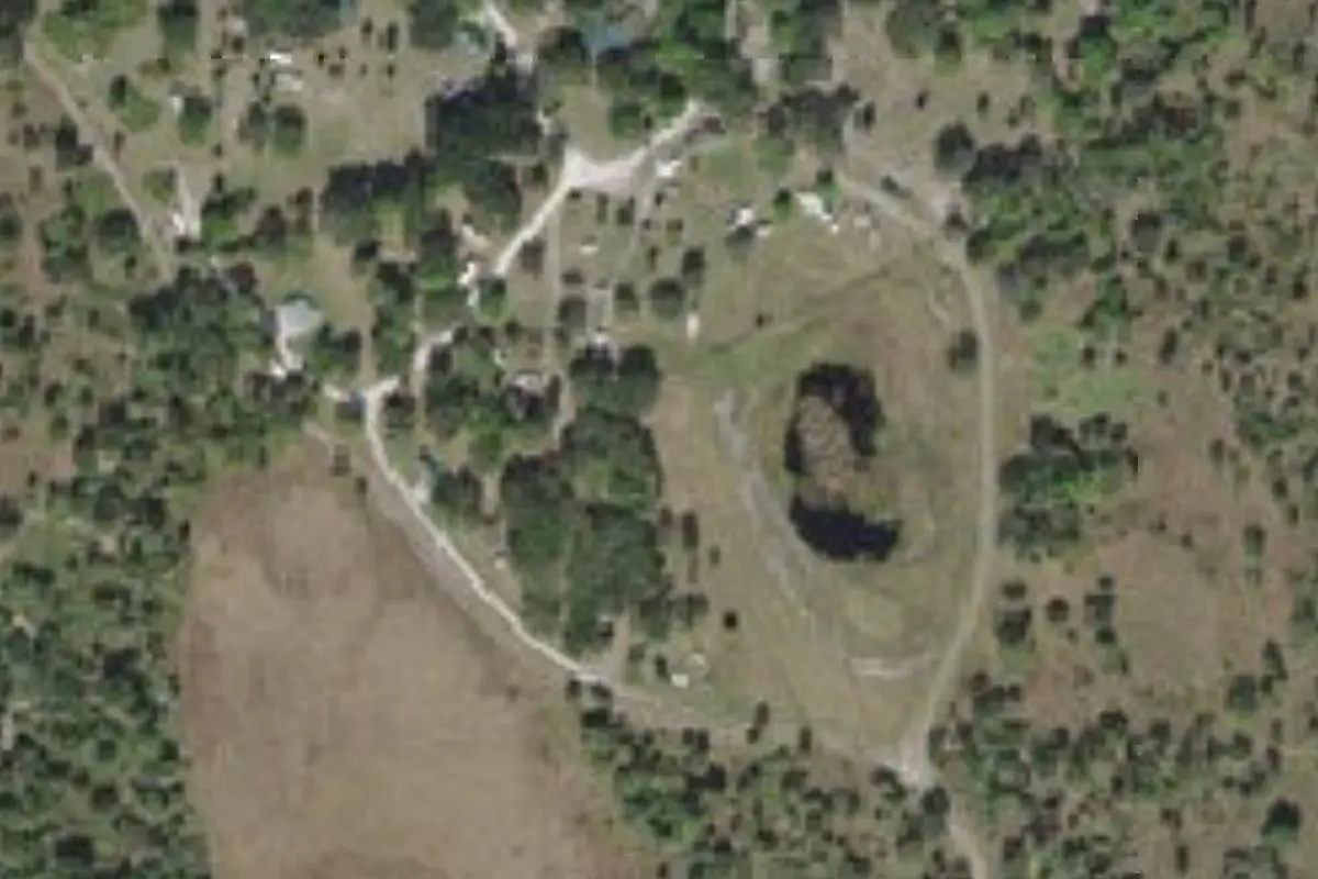 Aerial view of DuPuis Equestrian Campground