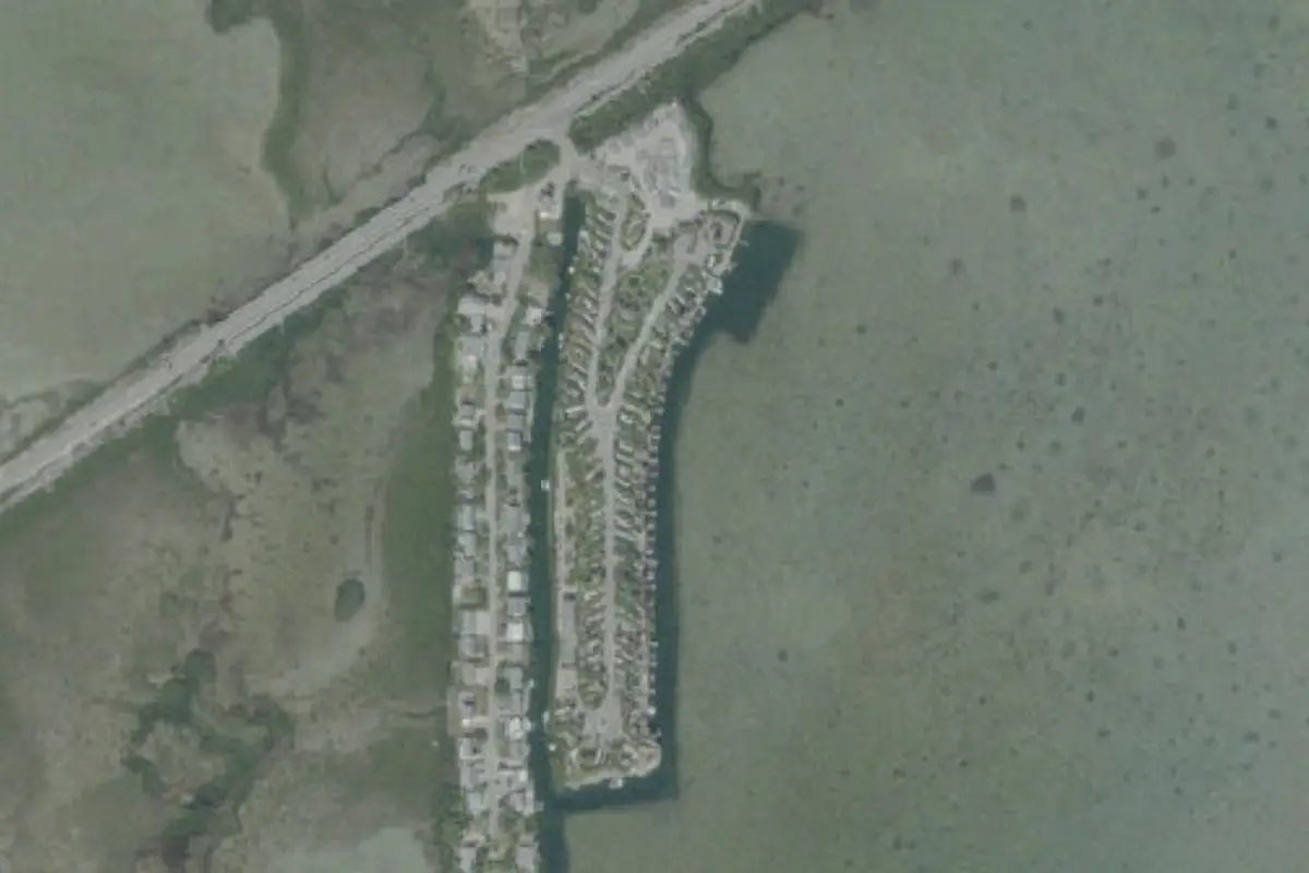 Aerial view of Bluewater Key RV Resort (Bluewater Key Luxury RV Resort)