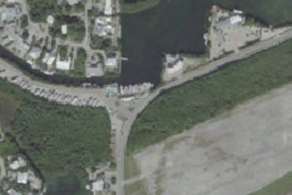 Aerial view of Coconut Cay RV Resort