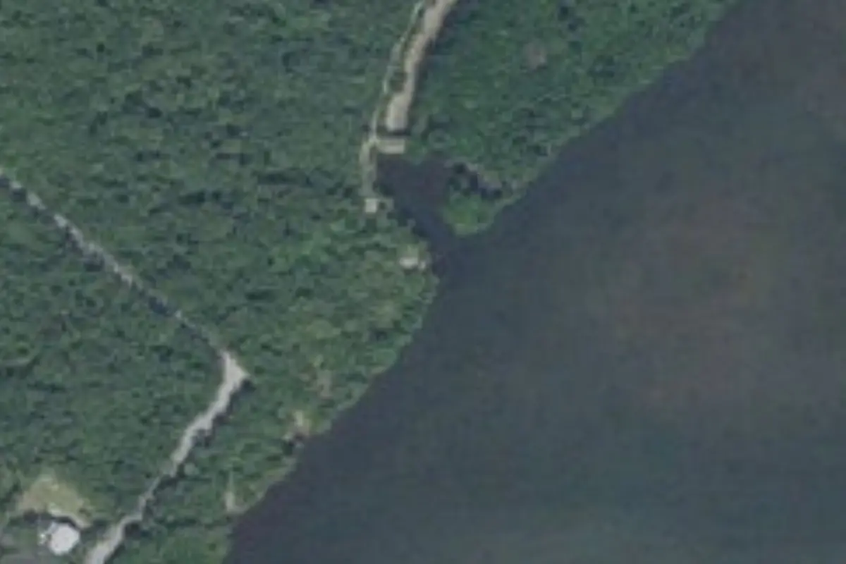 Aerial view of Dagny Johnson Key Largo Hammock Botanical State Park