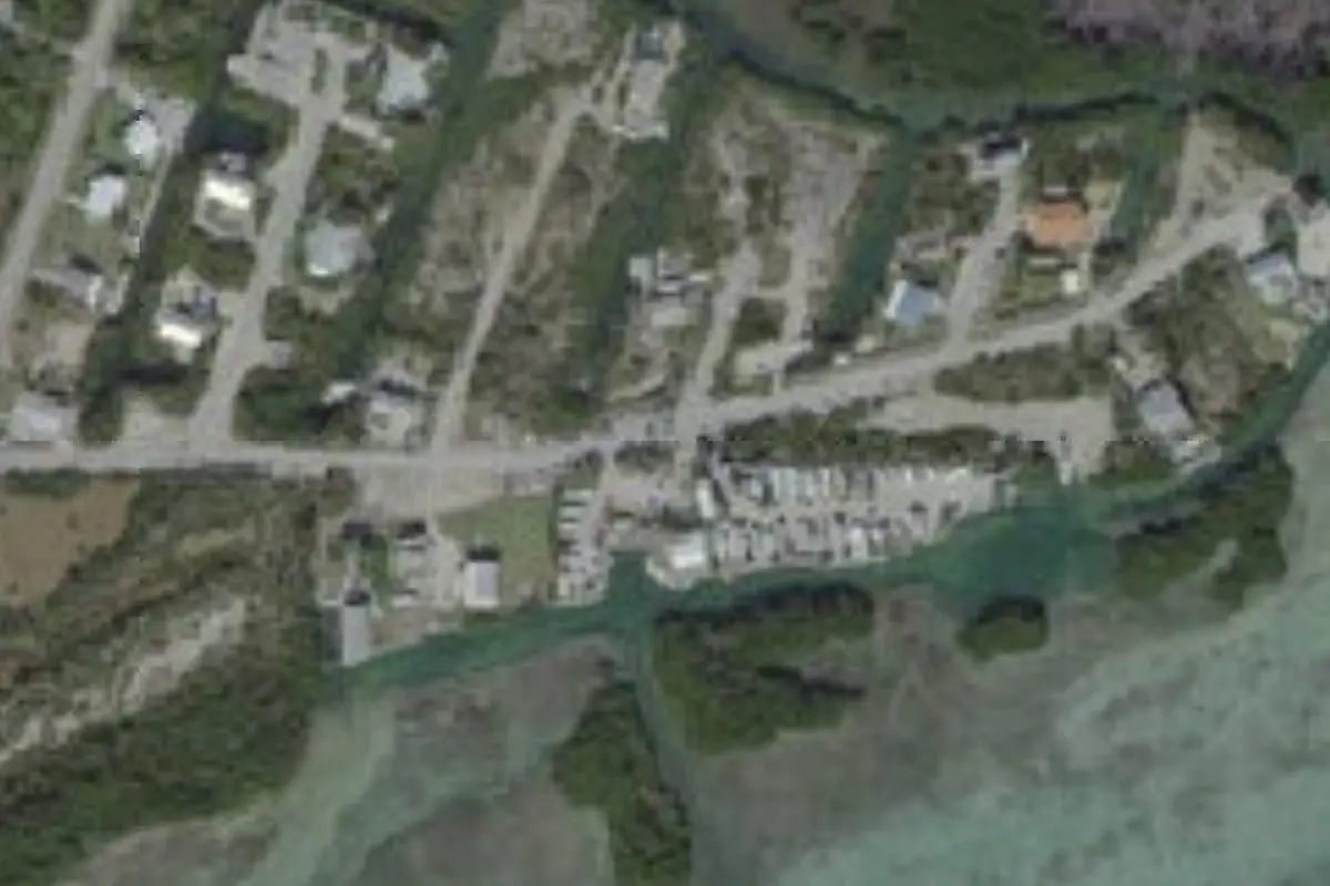Aerial view of Geiger Key Marina, RV Park & Fish Camp