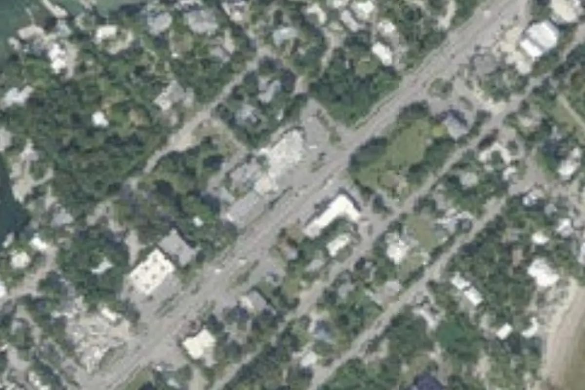 Aerial view of Key Lantern Motel & Trailer Park