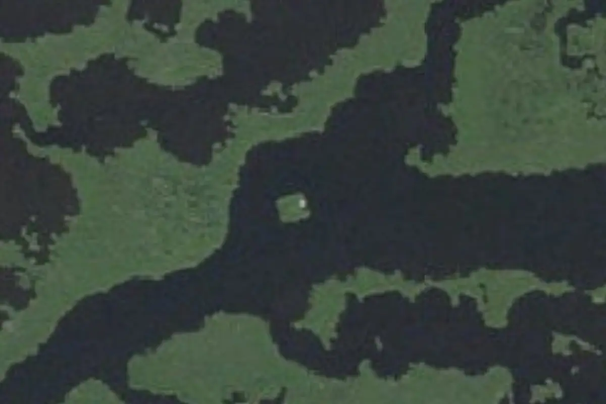 Aerial view of North River Chickee