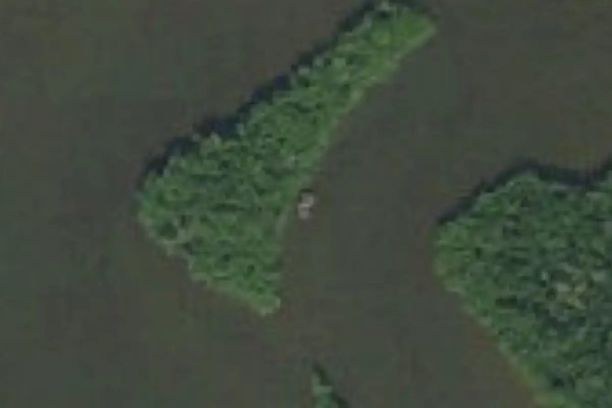 Aerial view of Oyster Bay Chickee