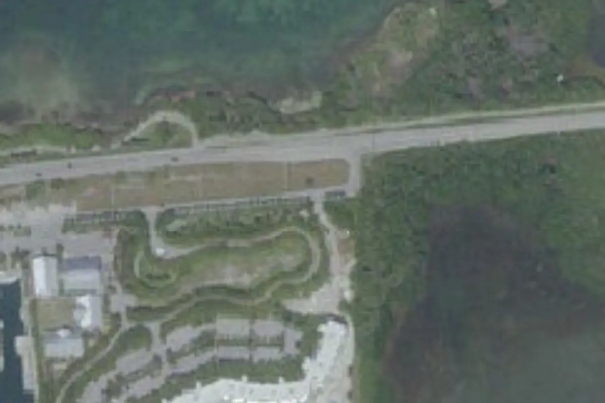 Aerial view of Pigeon Key and Marine Science Center (Pigeon Key Foundation)