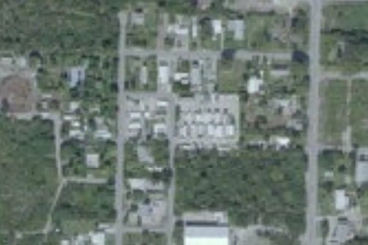 Aerial view of Royal Palm RV Park