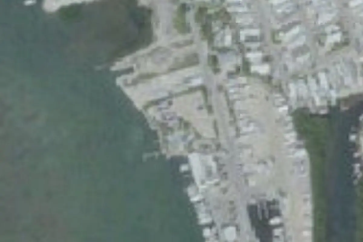 Aerial view of Safe Harbor Marathon