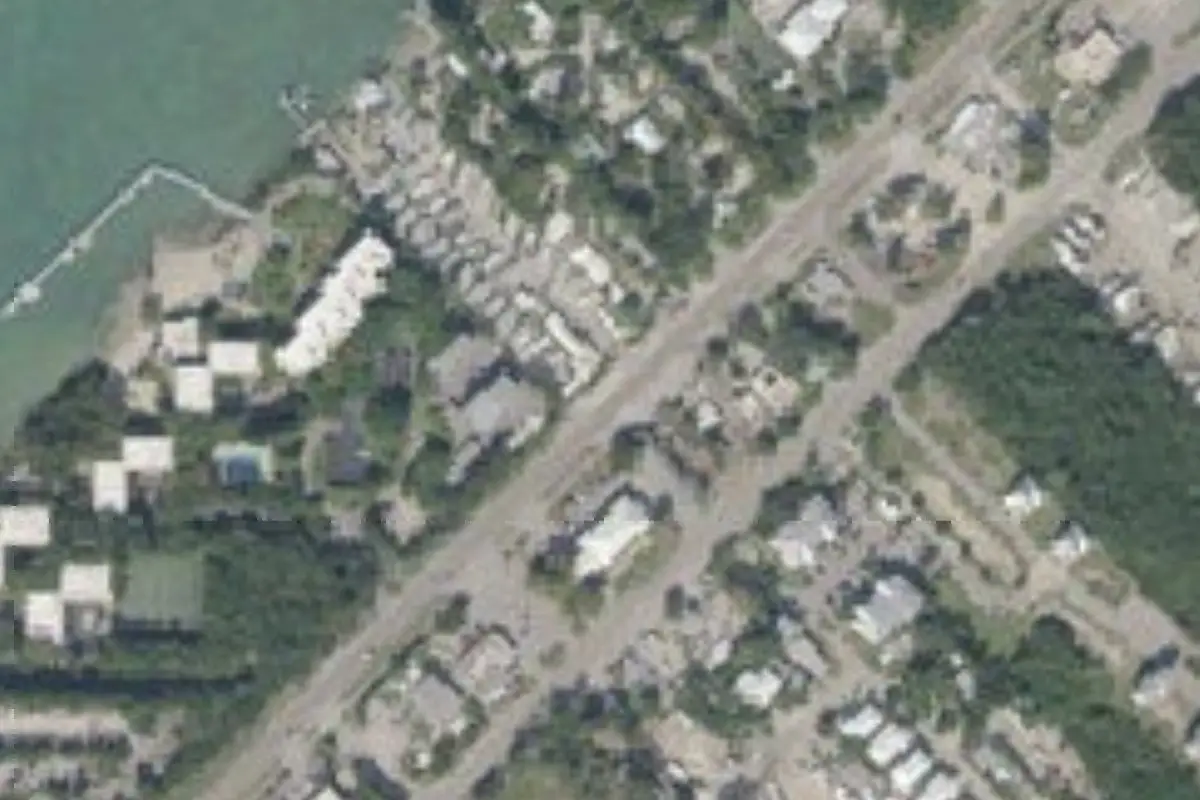 Aerial view of Sun Outdoors Key Largo