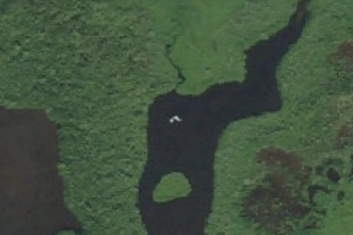 Aerial view of Sweetwater Chickee #2