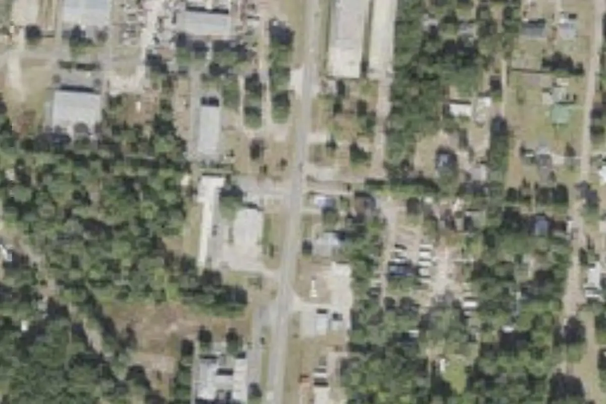 Aerial view of Bow & Arrow Campground
