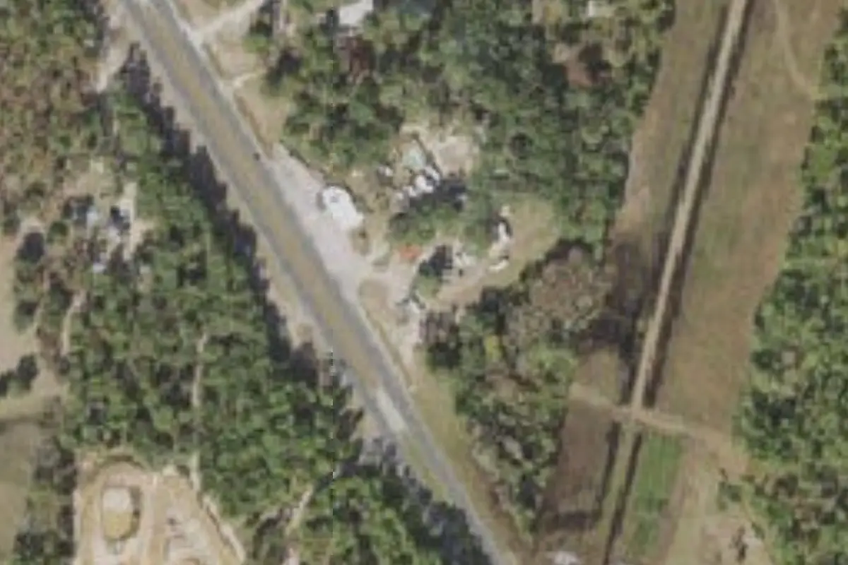 Aerial view of Oak Hill RV Park