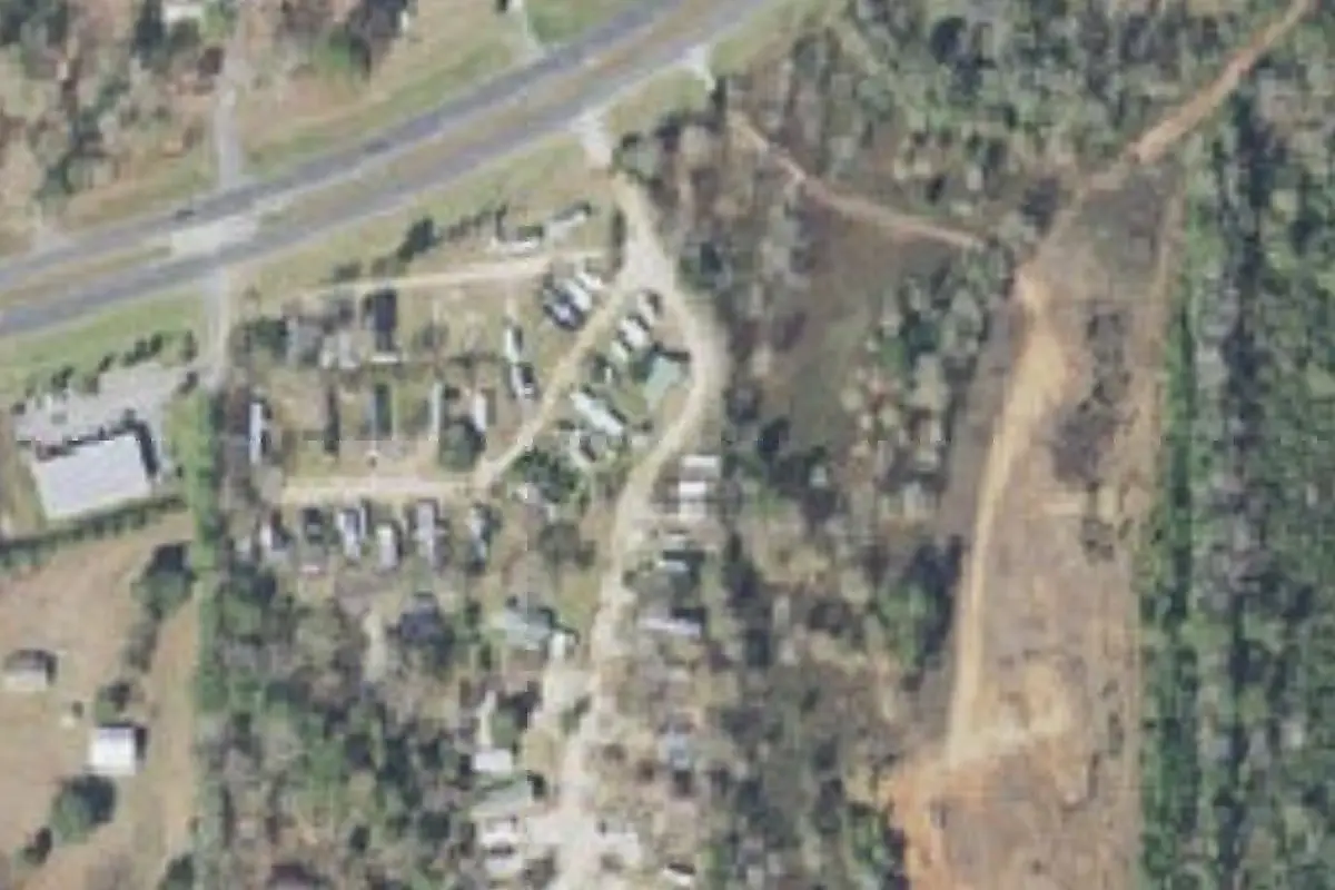Aerial view of East Blueberry Country Estates