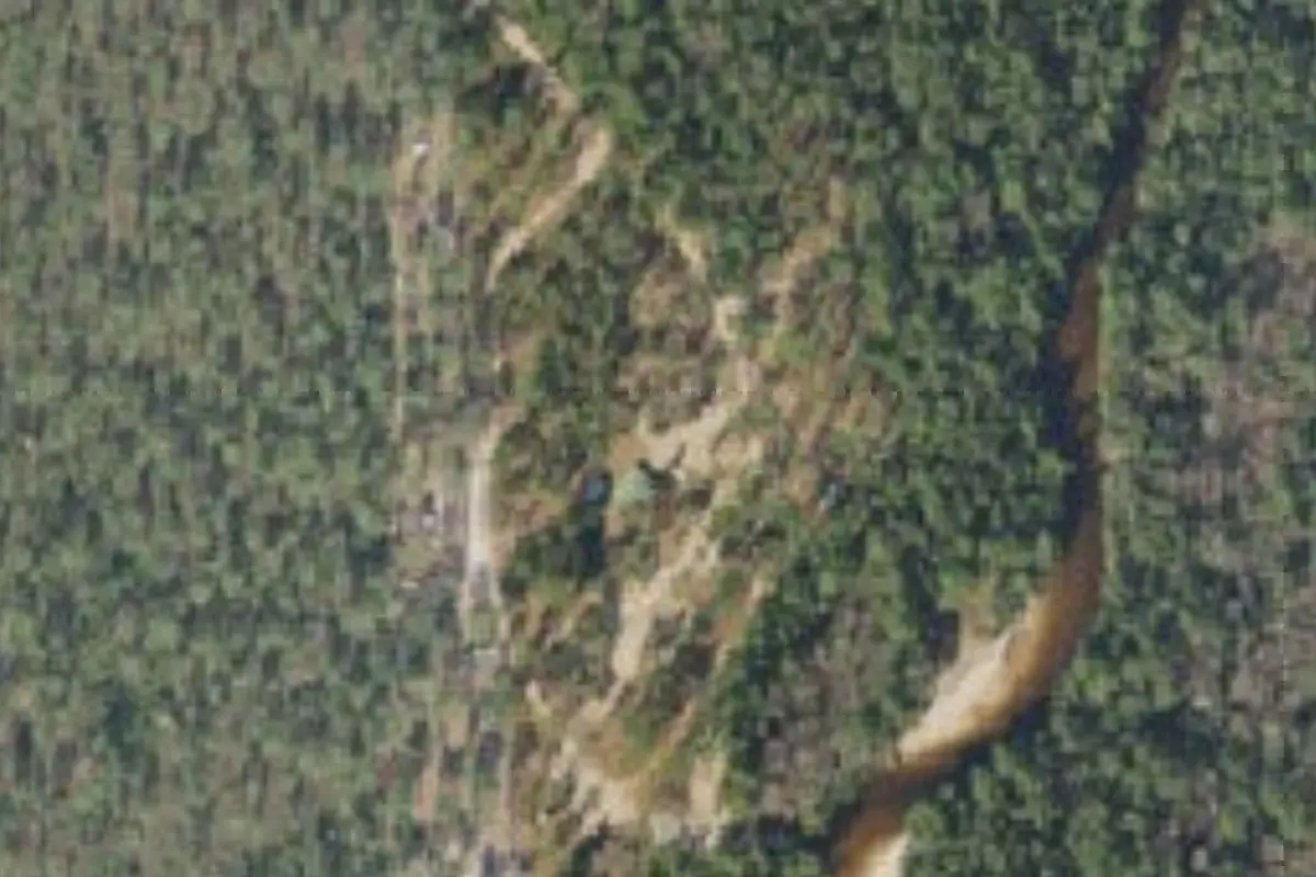 Aerial view of Wilderness Landing