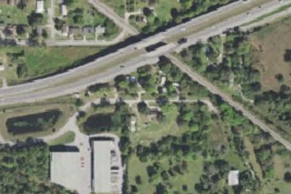 Aerial view of Cattleman's Rentals