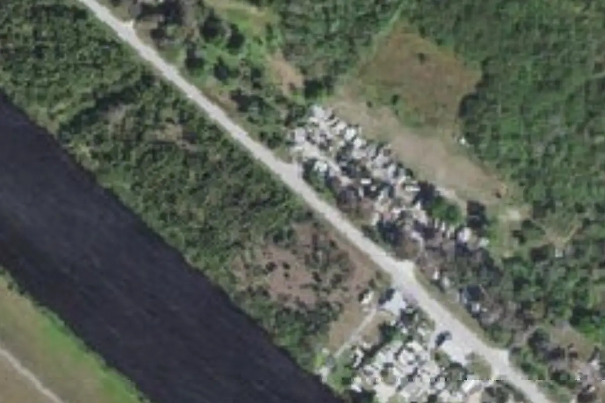 Aerial view of La z Daze