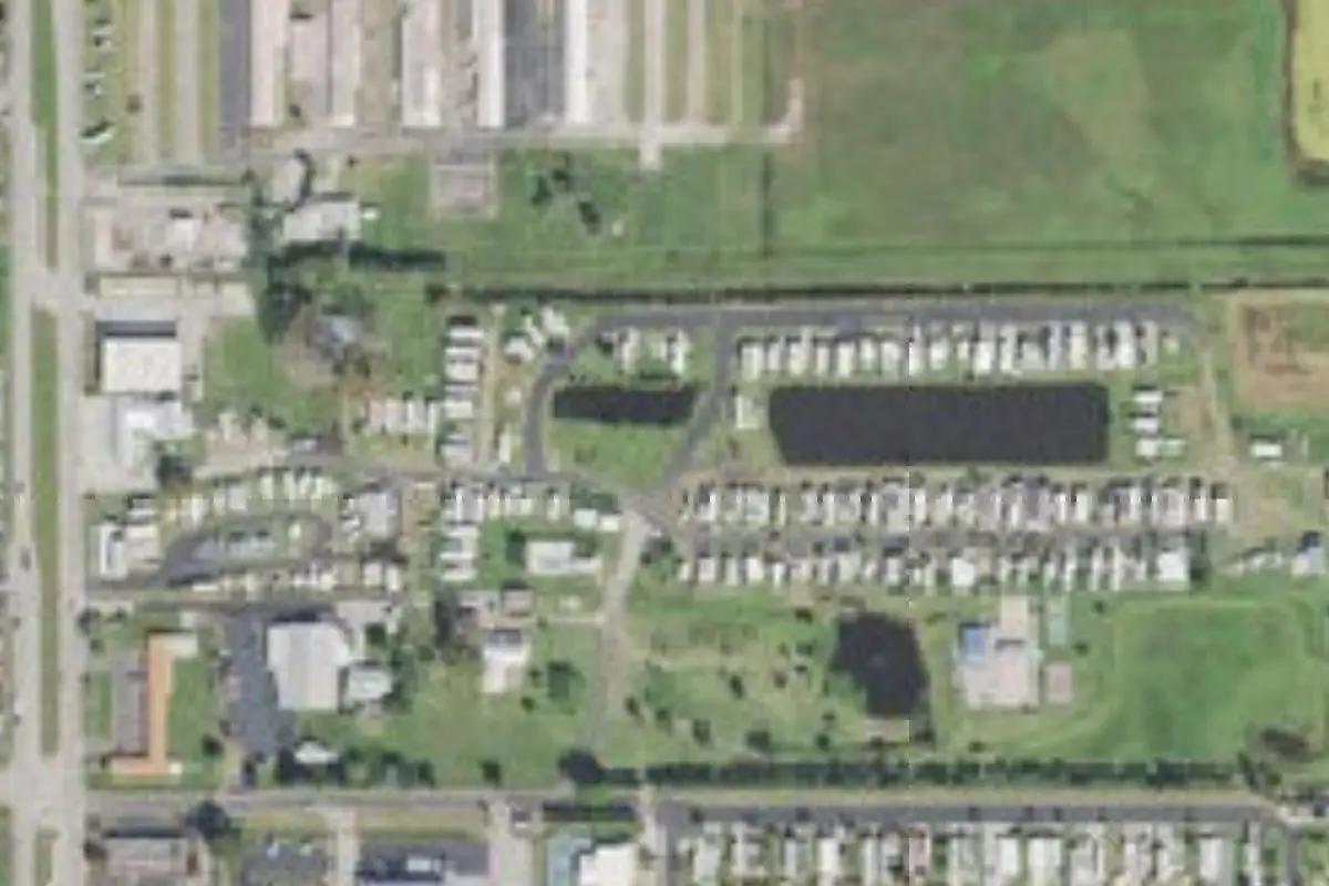 Aerial view of Starlite RV Park