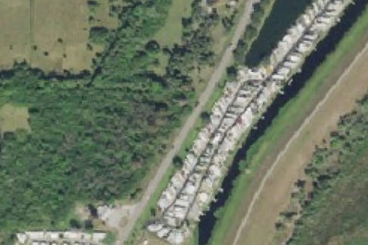 Aerial view of Sunshine Getaway