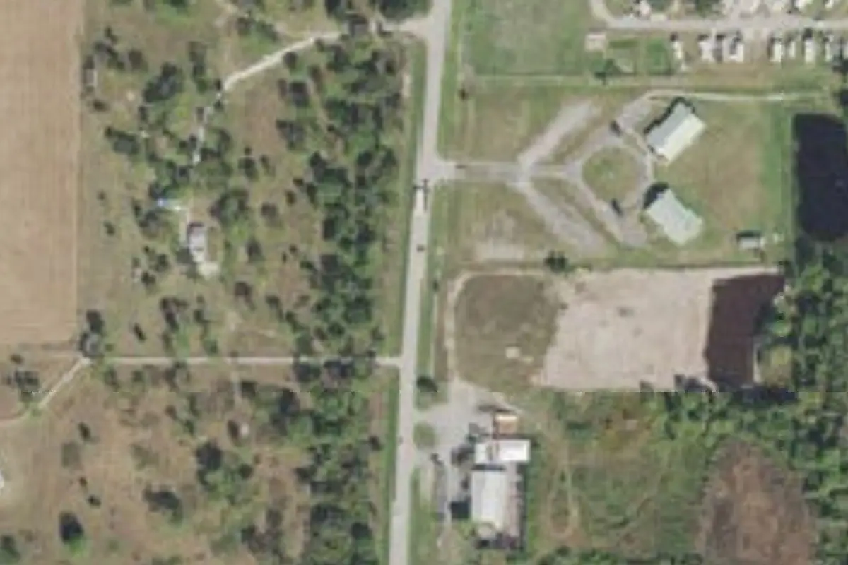Aerial view of Villa Margaret