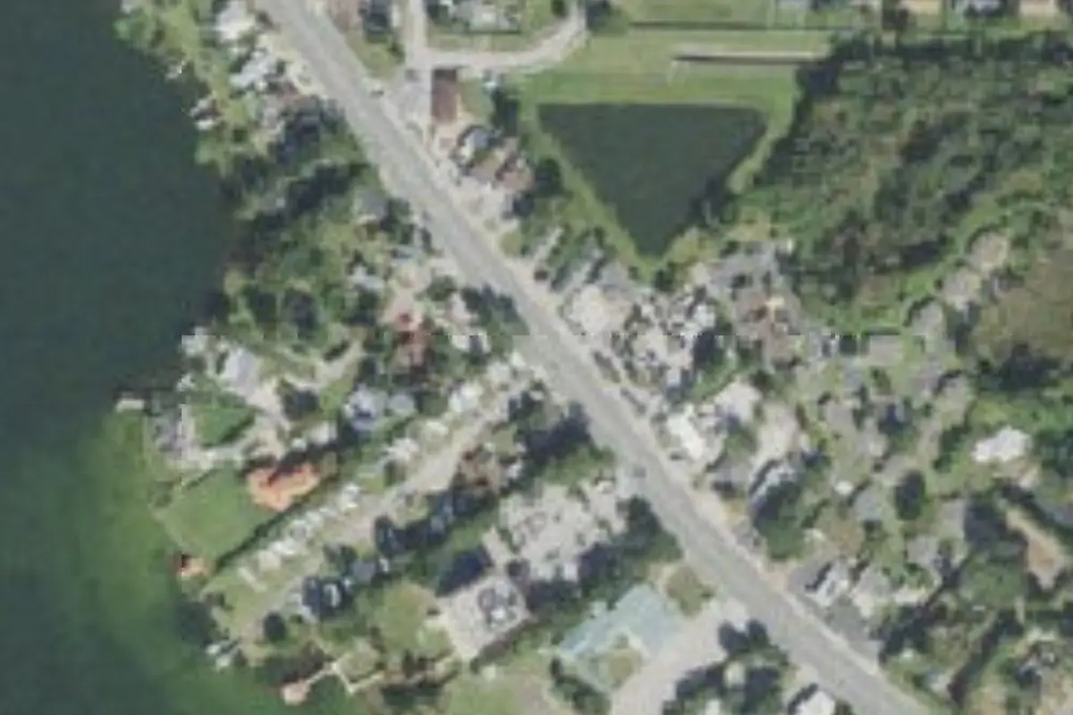 Aerial view of Fairview Mobile Court
