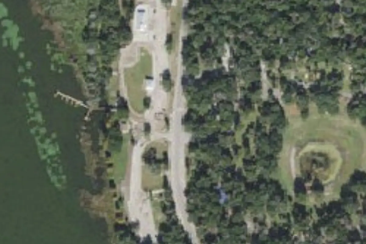 Aerial view of Magnolia Park