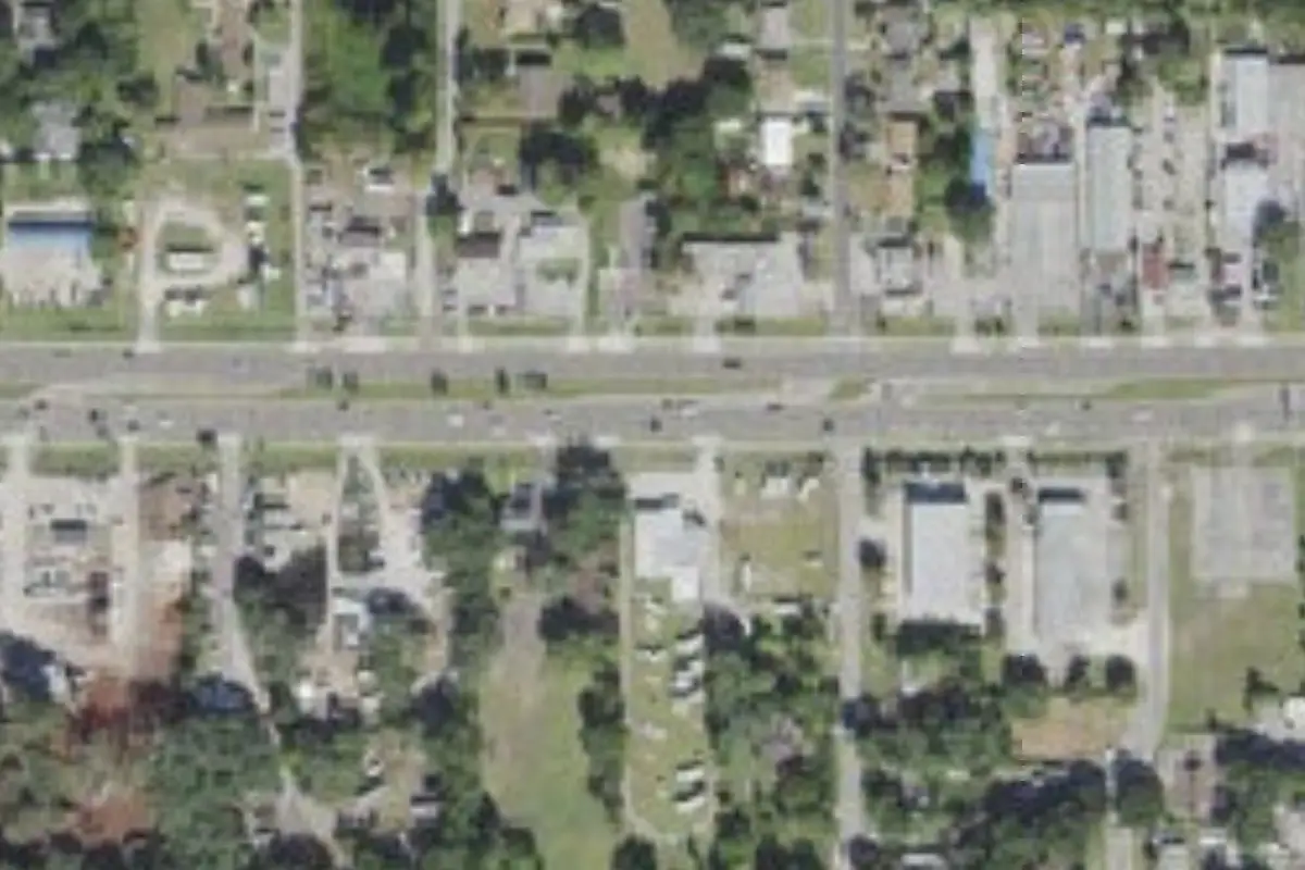 Aerial view of Rays Travel Trailers