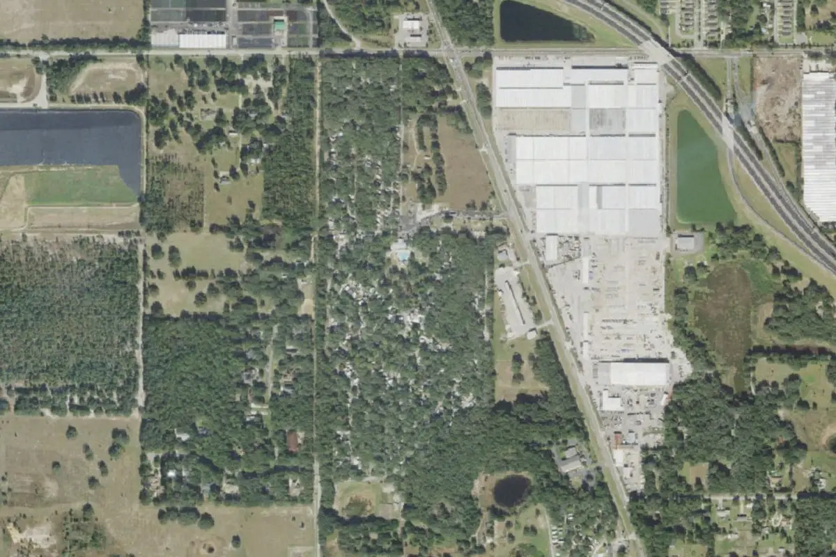 Aerial view of Unnamed RV park