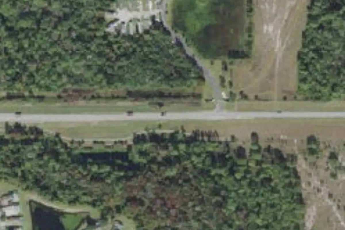 Aerial view of 21 Palms RV Resort