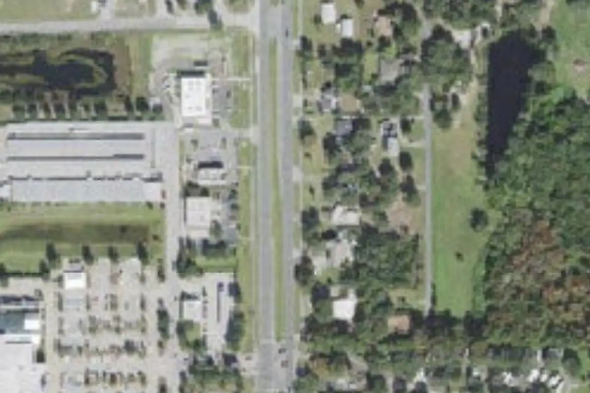 Aerial view of Cypress Cove MHP