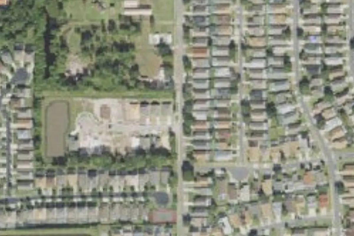 Aerial view of Full Gospel Interdenominational Church Camp