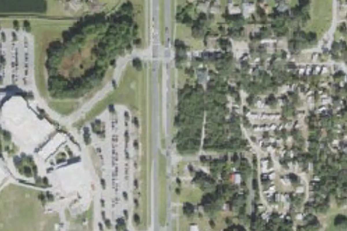 Aerial view of Johnston Springs