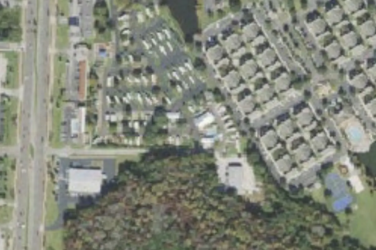 Aerial view of Orlando / Kissimmee KOA Holiday
