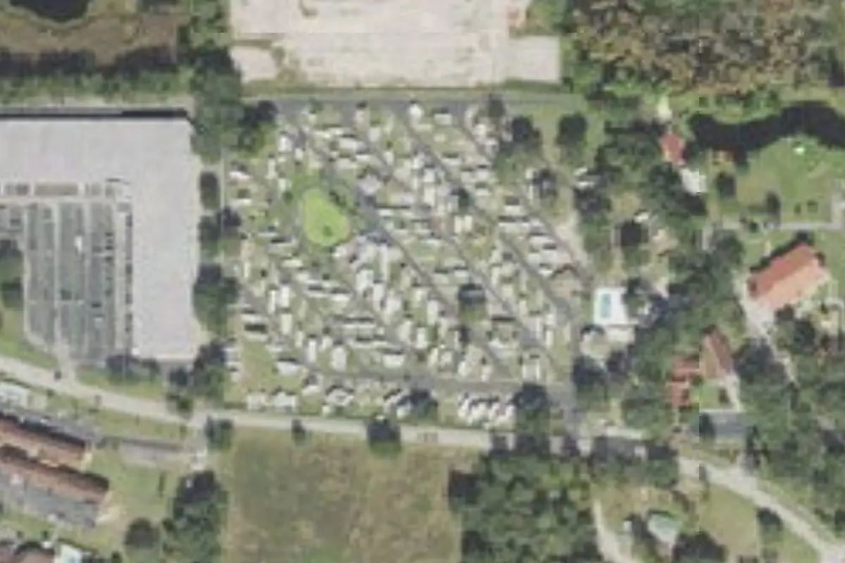 Aerial view of Kissimmee RV Park