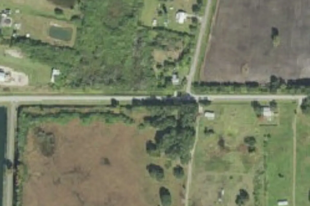Aerial view of Lake Toho RV Resort & Mobile Home Park