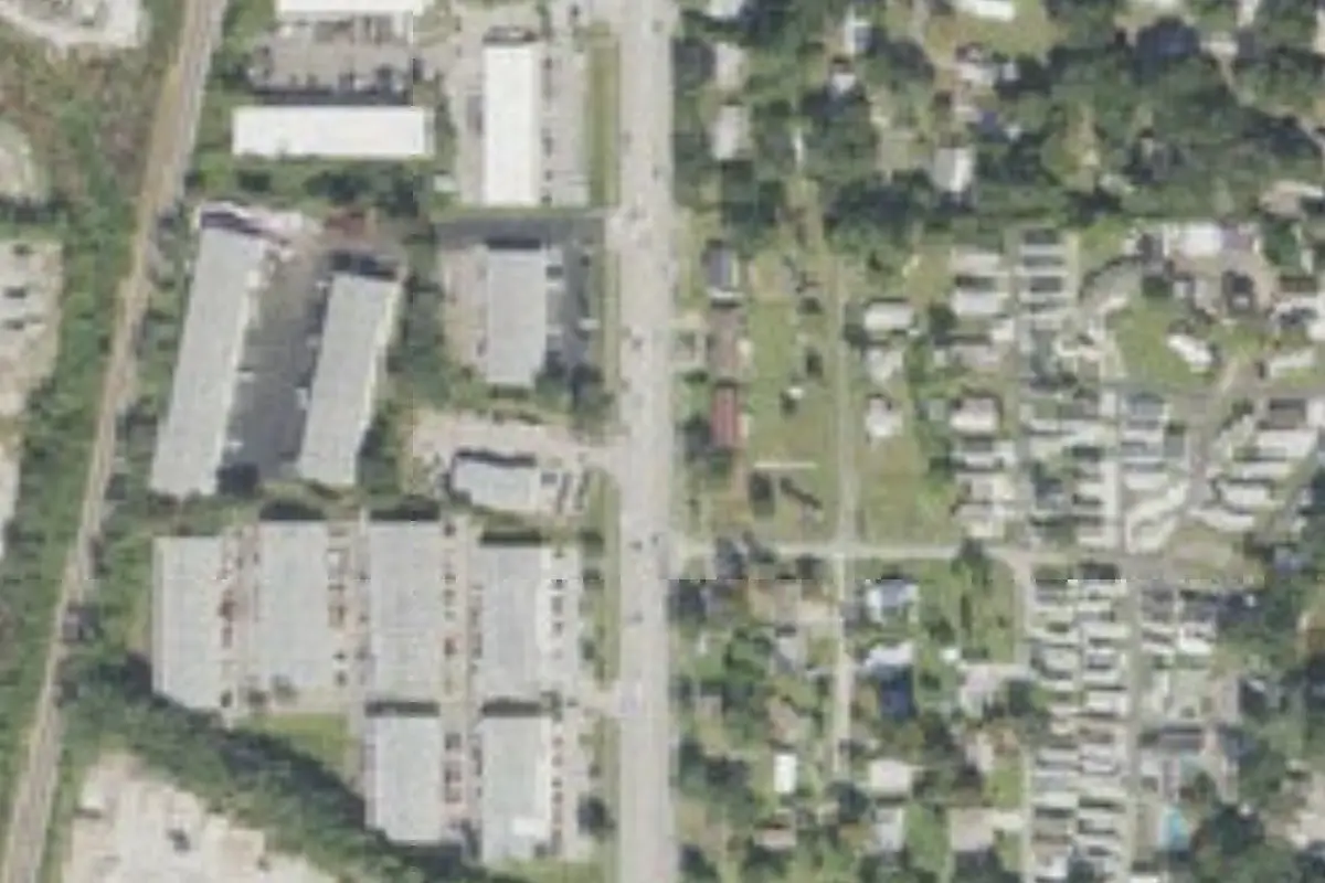 Aerial view of Mill Creek RV Community