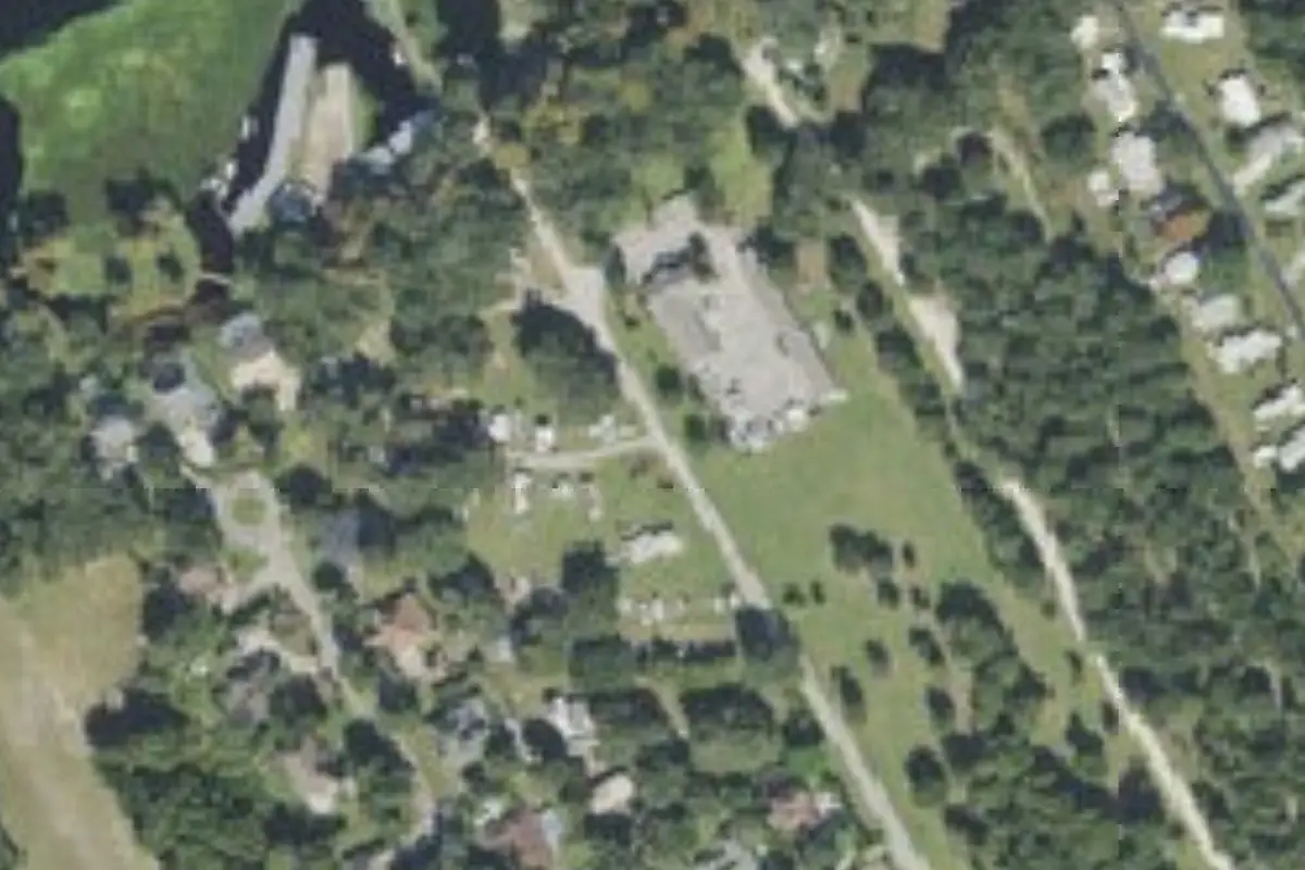 Aerial view of Richardsons Fish Camp