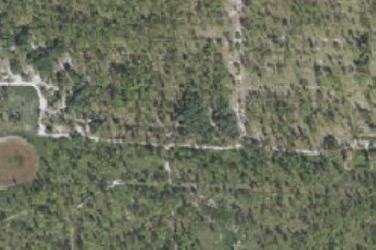 Aerial view of Three Lakes Campsite