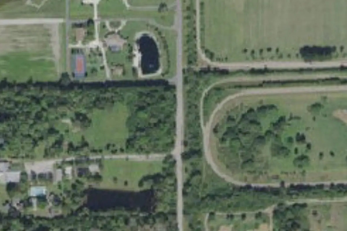 Aerial view of Gold Coast Camp