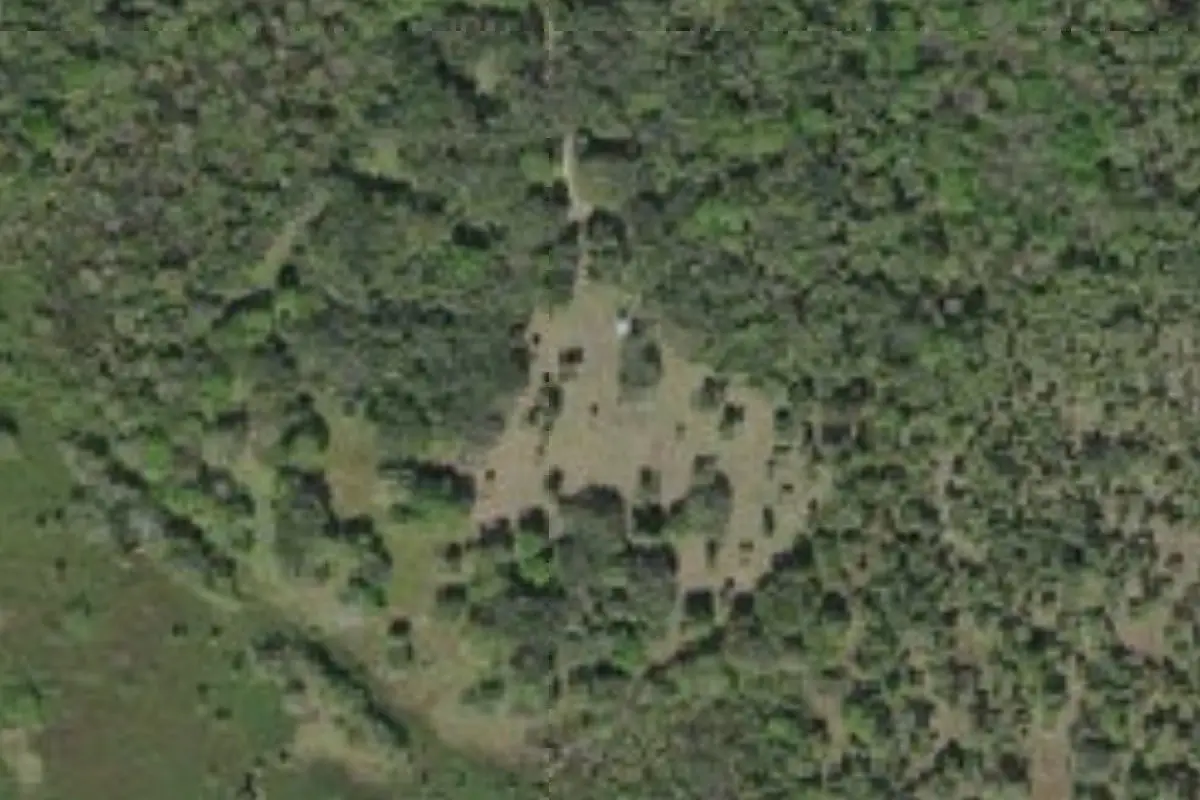 Aerial view of Mound House