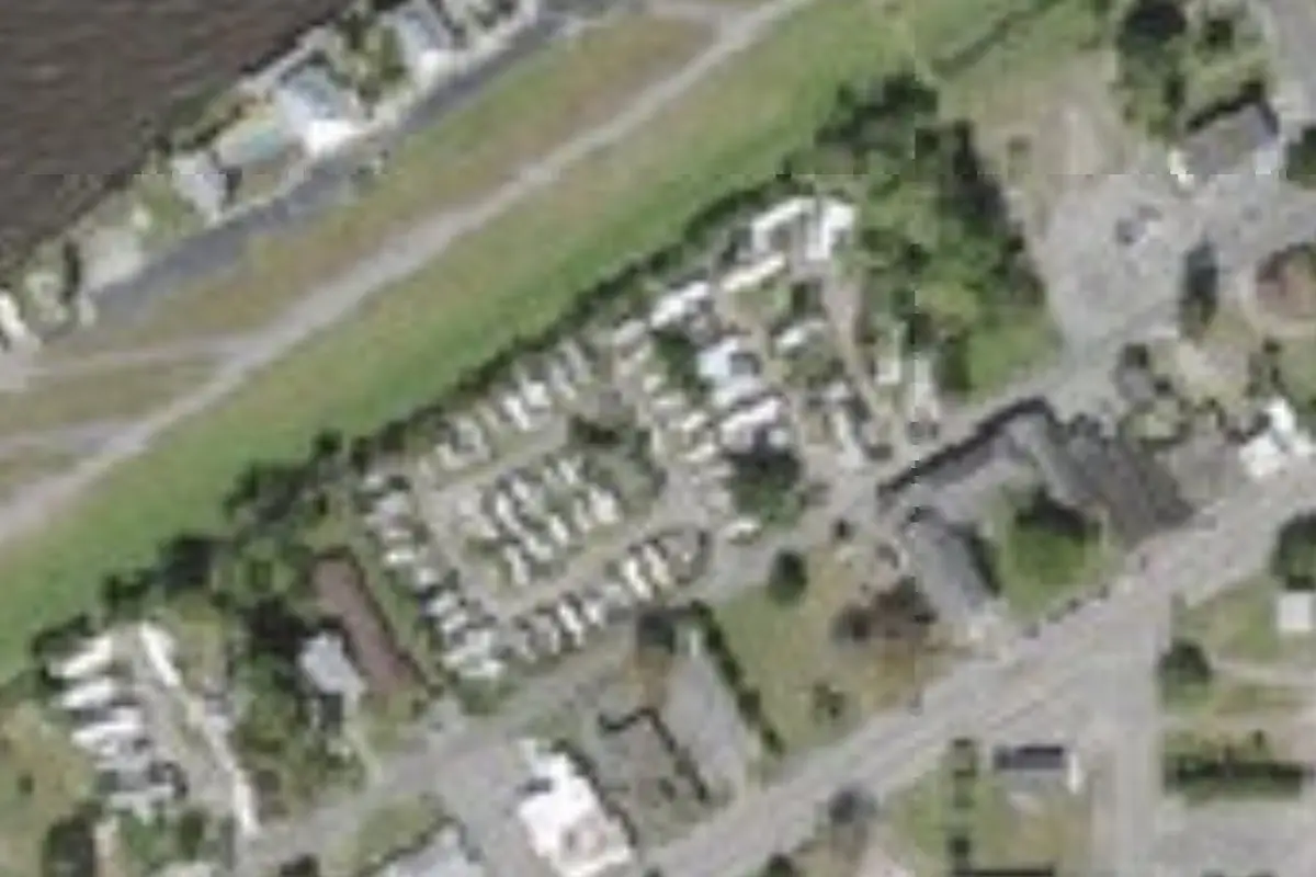 Aerial view of Pahokee Campground & Marina