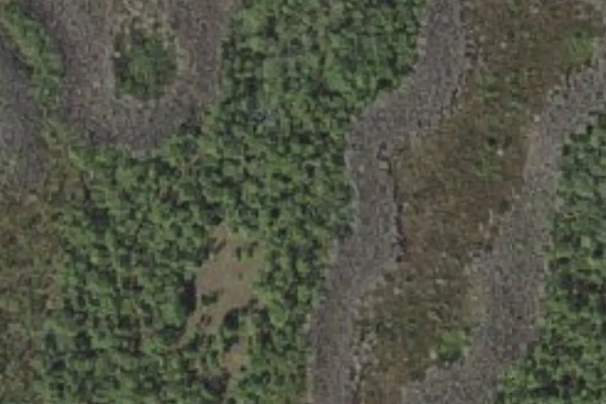 Aerial view of SFWMD campsite