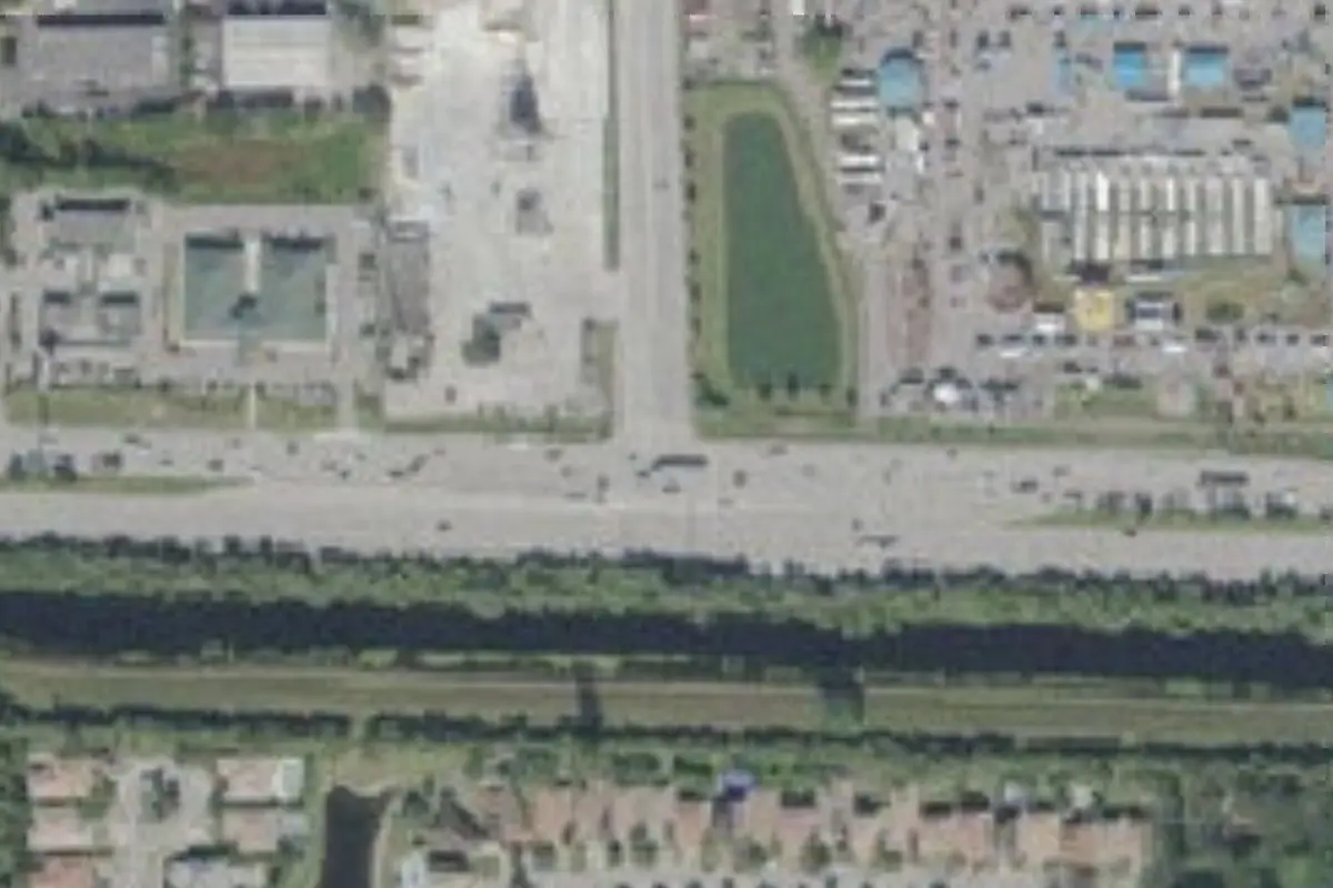 Aerial view of South Florida Fair