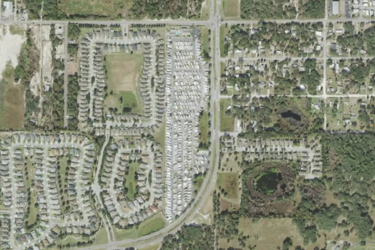 Aerial view of Encore Barrington Hills