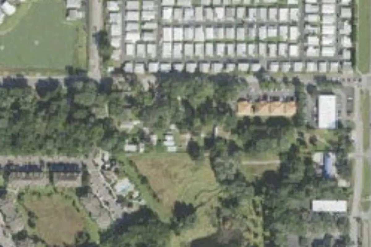 Aerial view of Bennett Lane Park