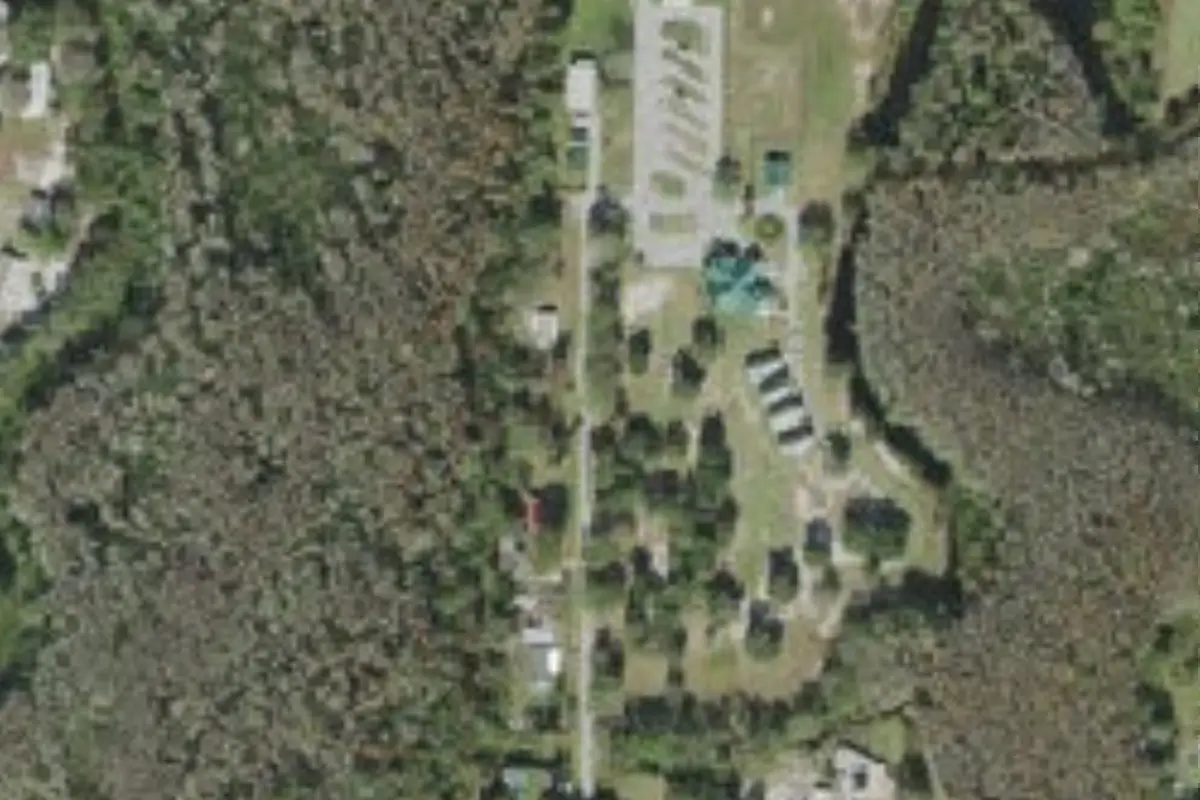 Aerial view of Camp Idlewild of Florida