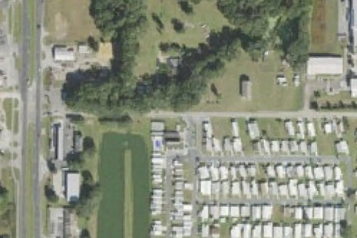 Aerial view of Country Aire Estates