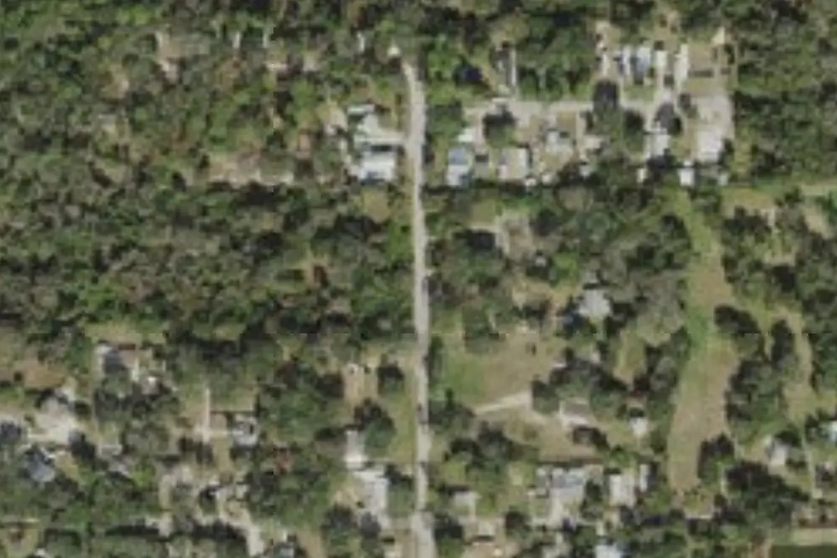 Aerial view of Fay's RV Park