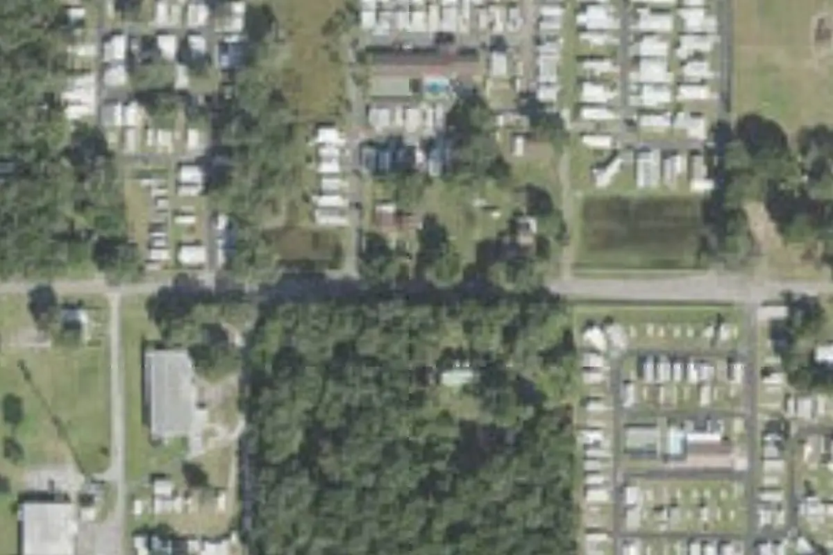 Aerial view of Glen Haven RV Community