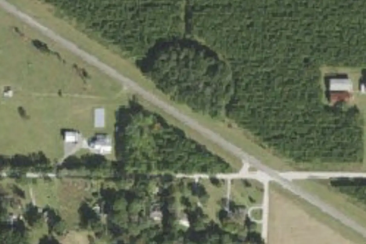Aerial view of Grove Ridge RV Community
