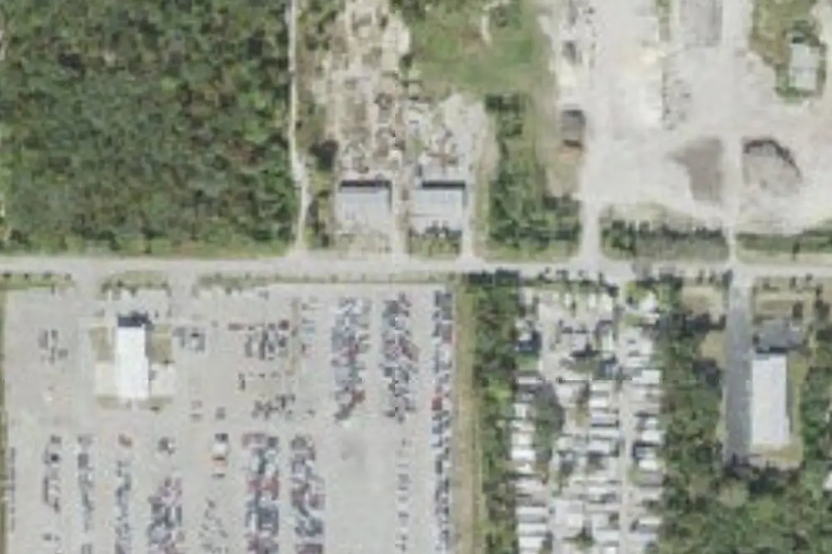 Aerial view of Gulf Breeze RVP